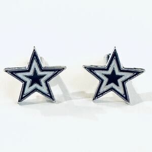Black and White Star Cufflinks